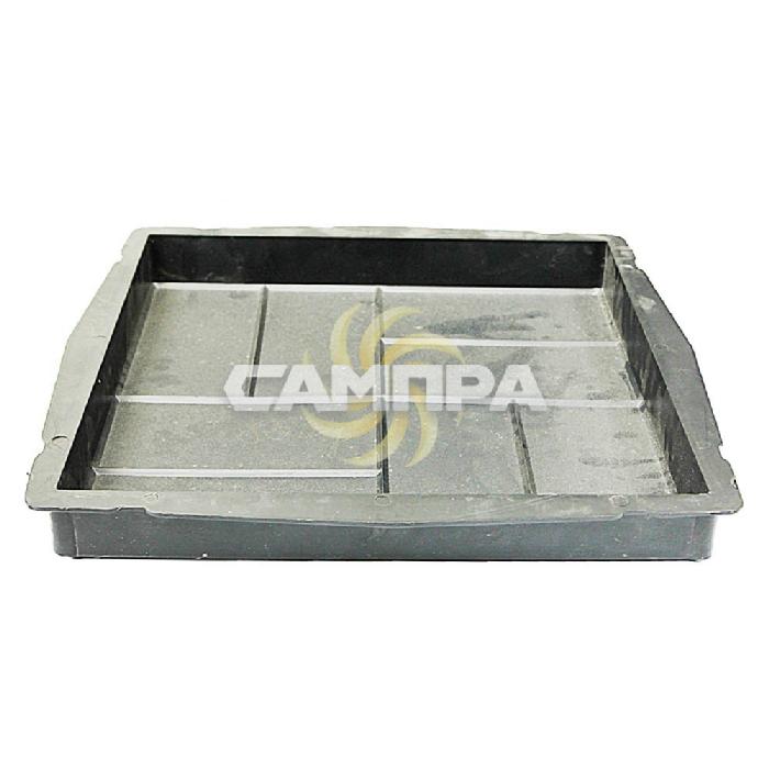 Форма для тротуарной плитки 72/7 Квадрат 8 кирпичей фото 2