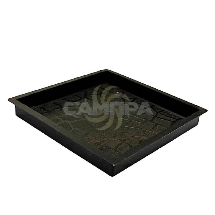 Форма 71/15 Квадрат Галька 25,0х25,0х2,5 см фото 2